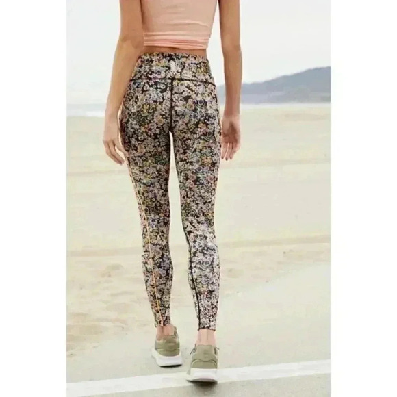 FREE PEOPLE MOVEMENT EDEN PRINTED LEGGINGS - Picture 2 of 3